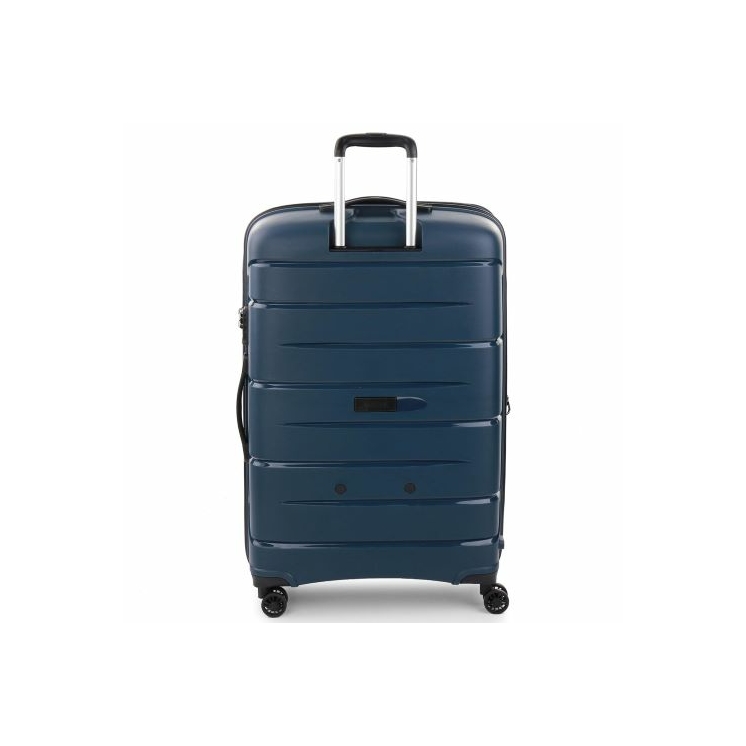 Roncato FLIGHT DLX Spinner Bőrönd R-3461 Piros ajándék bőröndhuzattal