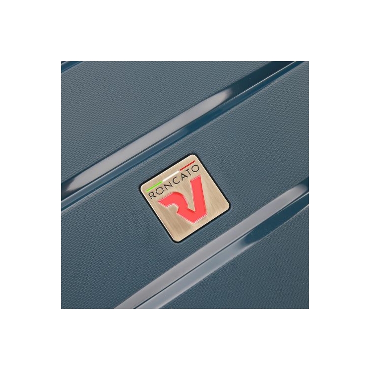 Roncato FLIGHT DLX Spinner Bőrönd R-3461 Piros ajándék bőröndhuzattal