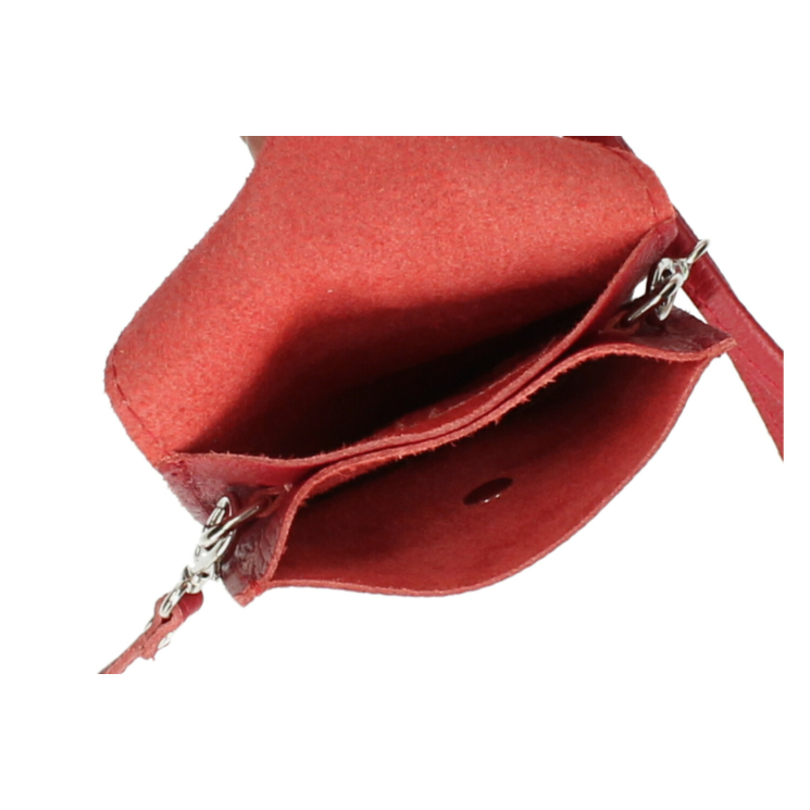 Valódi bőr telefontartó fekete színben