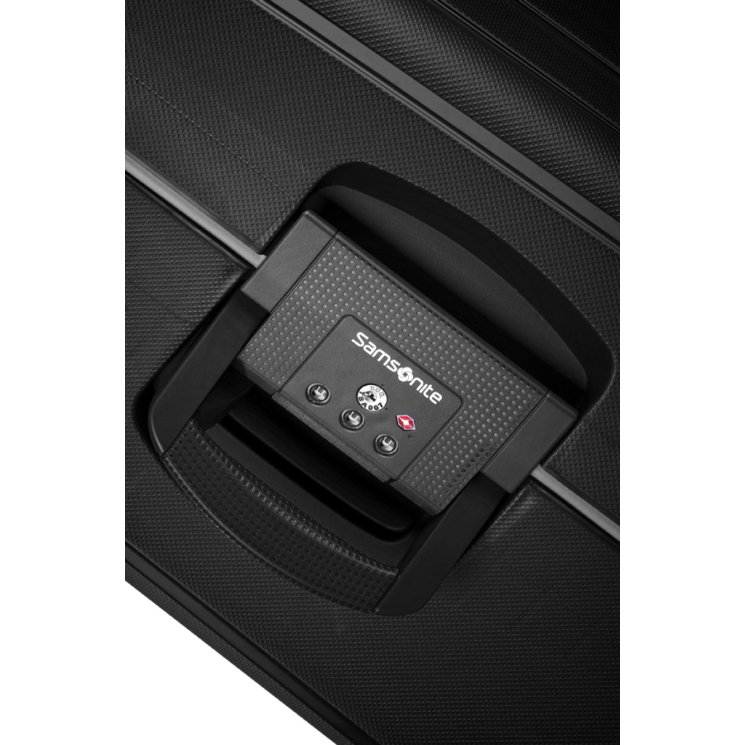 Samsonite S-Cure Spinner bőrönd 81 cm-es ajándék bőröndhuzattal
