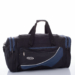 Sport és Utazótáska nagyméretű fekete-kék színben