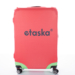 etaska Bőröndhuzat közepes méret piros színben