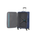 American Tourister Heat Wave Spinner bőrönd 80 cm Combat Navy színben