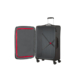 American Tourister Crosstrack Spinner bővíthető bőrönd 79 cm Grey/Red színben