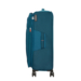 American Tourister Crosstrack Spinner bővíthető bőrönd 79 cm Navy/Orange színben