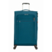 American Tourister Crosstrack Spinner bővíthető bőrönd 79 cm Navy/Orange színben