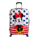 American Tourister Disney Legends Minnie Blue Dots Spinner bőrönd 75 cm-es