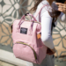 RYANAIR WIZZAIR KÉZIPOGGYÁSZ MÉRETŰ  HÁTIZSÁK 39 x 25 x 16 cm Pink színben