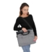 Szürke Laptoptáska hosszúpánttal 12”-14”