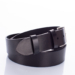 Valódi bőr férfi öv fekete színben Made In Italy 110 cm
