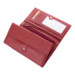 Pincér pénztárca + tartó piros színben