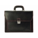 Gregorio Valódi bőr egyrészes Aktatáska fekete színben