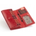 PTN PL-467 Piros bőr pénztárca