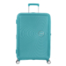American Tourister Soundbox bővíthető, négykerekű nagy bőrönd 77