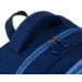 Kétrekeszes, sötétkék városi Iskolai hátizsák külső zsebekkel - Peterson