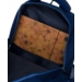 Kétrekeszes, sötétkék városi Iskolai hátizsák külső zsebekkel - Peterson