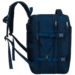 Peterson extrabővíthető sötétkék színű hátizsák kézipoggyász méretben 40 x 30 x 20 cm