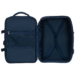 Peterson extrabővíthető sötétkék színű hátizsák kézipoggyász méretben 40 x 30 x 20 cm