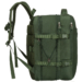 Peterson extrabővíthető zöld színű hátizsák kézipoggyász méretben 40 x 30 x 20 cm