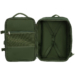 Peterson extrabővíthető zöld színű hátizsák kézipoggyász méretben 40 x 30 x 20 cm