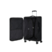 Litebeam Spinner Bővíthető bőrőnd 77 cm 5 év garancia Fekete