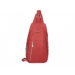 Valódi bőr női testtáska piros színben TR229 Red