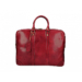Valódi bőr Aktatáska piros színben