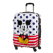 American Tourister Disney Legends Mickey Blue Dots Spinner bőrönd 65 cm