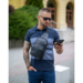 GIULIO COLLECTION valódi bőr férfi testtáska