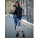 Valódi bőr női táska 6814 2 Beige