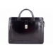 Valódi bőr aktatáska fekete színben