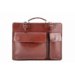 Valódi bőr aktatáska barna színben