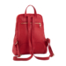 Valódi bőr női hátizsák piros színben