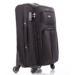 LEONARDO DA VINCI Bőrönd kabin méret fekete