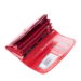 Fairy Crystal valódi lakkbőr női pénztárca NP 789 Red RFID védelemmel