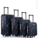 Bőrönd szett 4 részes sötétkék színben