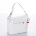 Valódi bőr női táska fehér színben