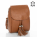Valódi bőr női hátizsák S1288 2 LightBrown
