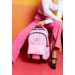 Női Nagyméretű Városi Hátizsák Rózsaszín színben