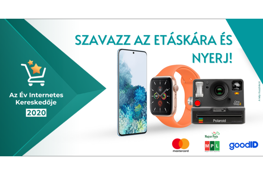 Az Év Internetes Kereskedője Díj 2020